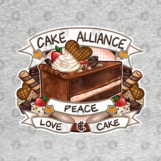 Cake Alliance Choco Slice Edition by Vinniedraws